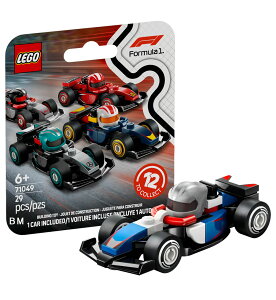 71049-8 ���S LEGO F1 �R���N�^�[�Y ���[�X�J�[ �r�U�E�L���b�V���A�b�v�ERB �� VCARB F1 Team Race Car