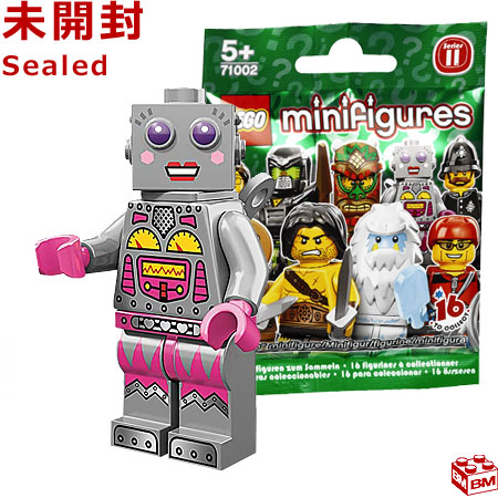 New Factory Sealed LEGO Minifigures 71002 SERIES 11 ~  Lady Robot 