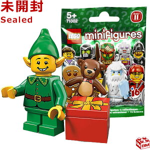 71002 LEGO ���S �~�j�t�B�M���A �V���[�Y11 �z���f�[�E�G���t�bLEGO Minifigures Series11 Holiday Elf �y71002-7�z