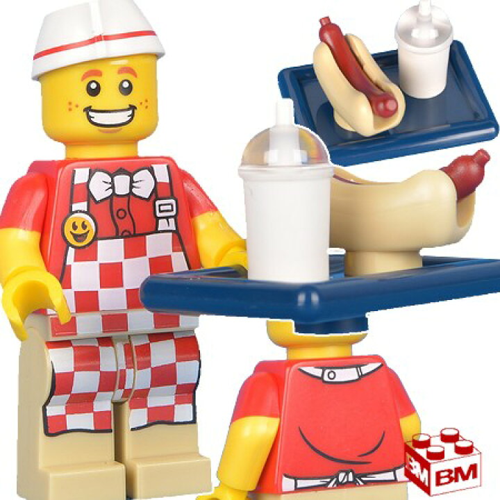 楽天市場】71018 LEGO レゴ ミニフィギュア シリーズ17 ホットドック 
