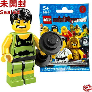 8684 LEGO S ~jtBMA V[Y2 dʋIbLEGO Minifigures Series2 Weightlifter y8684-10z