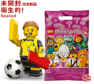 71037-1 S LEGO ~jtBMA V[Y24 TbJ[RbLEGO Minifigures Series24 Football Referee