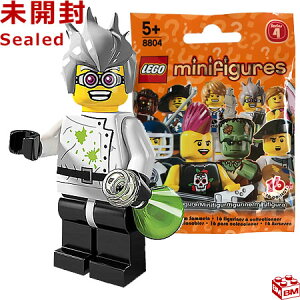 8804 LEGO S ~jtBMA V[Y4 NCW[ETCGeBXgbLEGO Minifigures Series4 Crazy Scientist y8804-16z