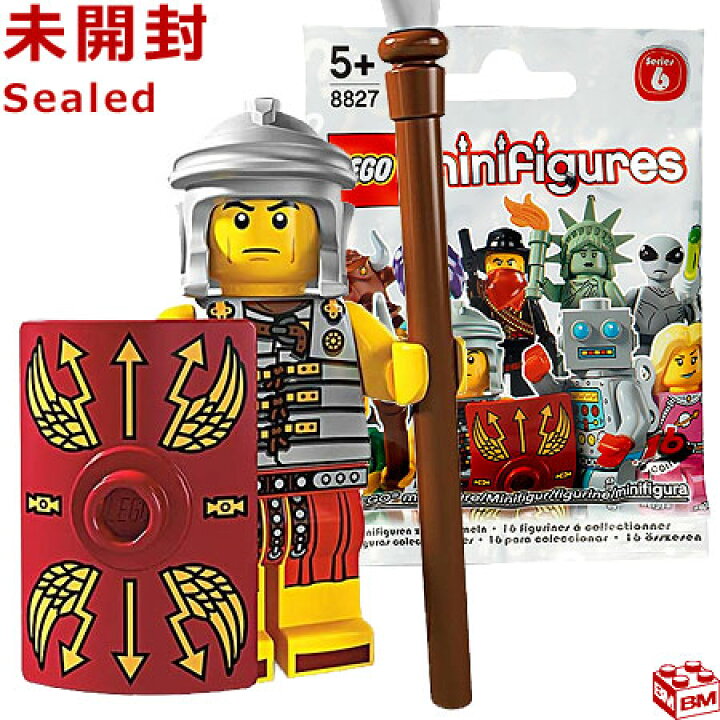 楽天市場】8827 LEGO レゴ ミニフィギュア シリーズ6 ローマの戦士 