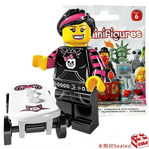 8827 LEGO S ~jtBMA V[Y6 qXP[^[bLEGO Minifigures Series6 Skater Girl y8827-12z