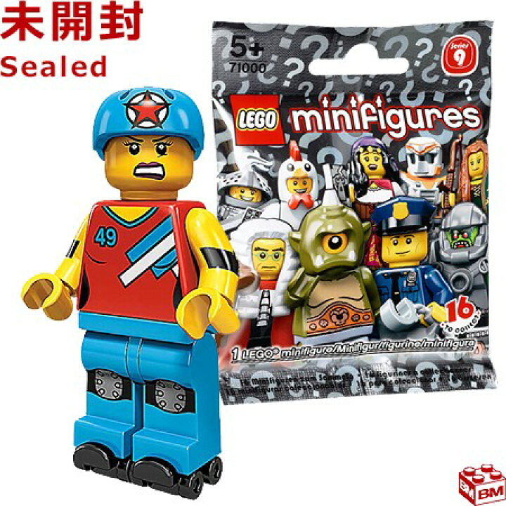 楽天市場】71000 LEGO レゴ ミニフィギュア シリーズ9 ローラー 