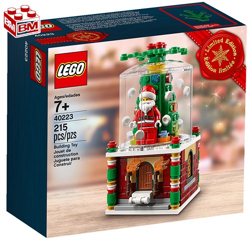 レゴ スノーグローブ（クリスマスオーナメント）│LEGO Snowglobe 40223 | Brick Master