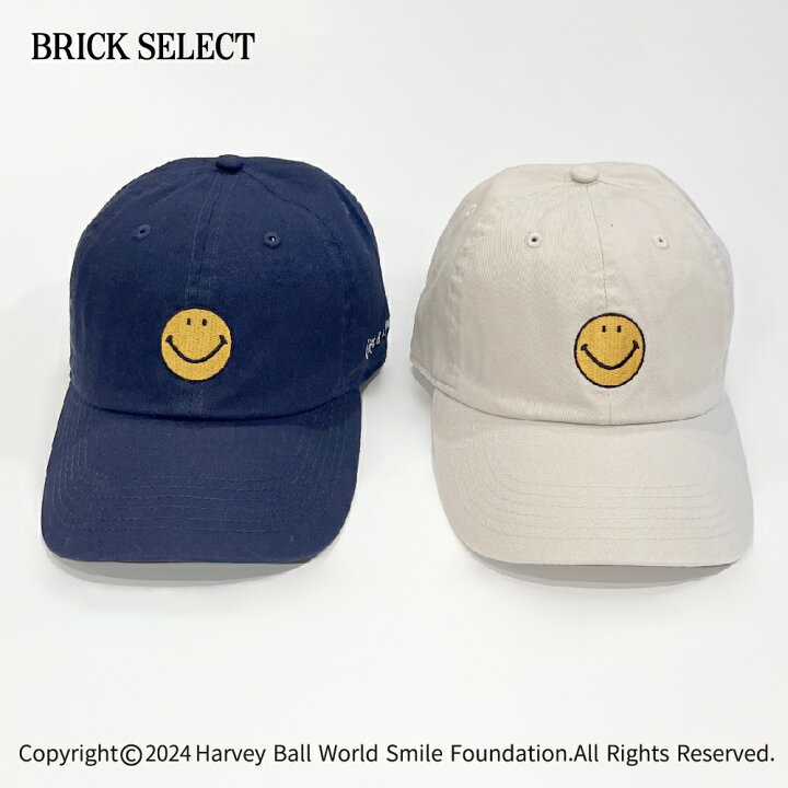 楽天市場】【50％OFF】SMILEY FACE Cap 帽子 キャップ レジャー 
