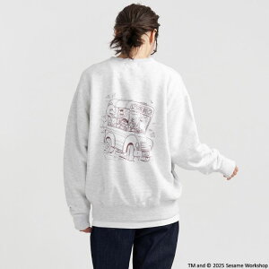 SESAME STREET Sweatshirt 2 ZT~Xg[g XEFbg g[i[ fB[X Y jZbNX rbOVGbg I[o[TCY yAR[f hJ  ʒ Ò