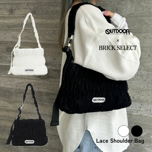 【50%OFF】OUTDOOR Lace Shoulder Bag  アウトドアプロダクツ ショルダーバッグ レディース メンズ ユニセックス レース ショルダー バッグ トート ミニバッグ 軽量 カジュアル おしゃれ バッグ トレンド 韓国ファッション デイリーバッグ 旅行用