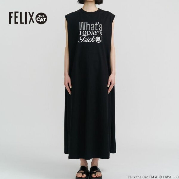 【楽天スーパーセール】FELIX ONE-PIECE 1 ワンピース レディース ロングワンピース ノースリーブ カジュアル 製品洗い ヴィンテージ風 韓国ファッション 春 夏