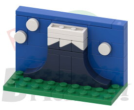 レゴ オリジナルセット 日本のシンボル - 山 | LEGO 純正パーツ使用