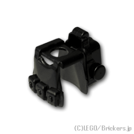 レゴ カスタム パーツ ミニフィグ タクティカルベスト B10 BA16 バックパック 付き [Black/ブラック] | レゴ互換品 ミニフィギュア 人形 ミリタリー 装備 ベスト 防弾チョッキ