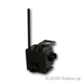 レゴ カスタム パーツ ミニフィグ ECBバックパック [Black/ブラック] | レゴ互換品 ミニフィギュア 人形 ミリタリー