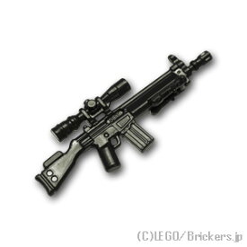 レゴ カスタム パーツ ミニフィグ スナイパー ライフル G3SG1 [Black/ブラック] | レゴ互換品 ミニフィギュア 人形 ミリタリー 武器 銃