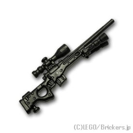 レゴ カスタム パーツ ミニフィグ スナイパー ライフル L96 [Black/ブラック] | レゴ互換品 ミニフィギュア 人形 ミリタリー 武器 銃