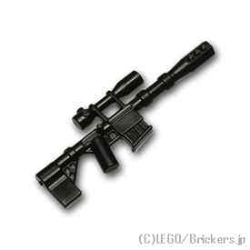 レゴ カスタム パーツ ミニフィグ スナイパー ライフル M103 [Black/ブラック] | レゴ互換品 ミニフィギュア 人形 ミリタリー 武器 銃
