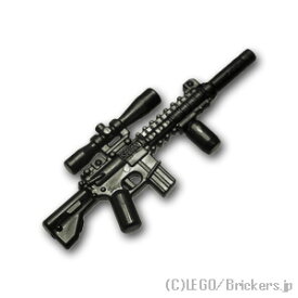 レゴ カスタム パーツ ミニフィグ スナイパー ライフル M134 [Black/ブラック] | レゴ互換品 ミニフィギュア 人形 ミリタリー 武器 銃