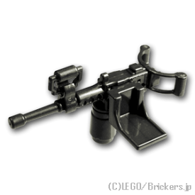 レゴ カスタム パーツ ミニフィグ ヘビー マシンガン M2 [Pearl Dark Black/パールダークブラック] | レゴ互換品 ミニフィギュア 人形 ミリタリー 武器 銃