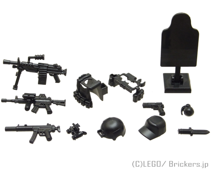 楽天市場 レゴ カスタム パーツ ミニフィグ ネイビーシールズセット Black ブラック レゴ互換品 ミニフィギュア 人形 ミリタリー Navy Seals シールズ ブリッカーズ楽天市場店