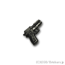 レゴ カスタム パーツ ミニフィグ ハンドガン P228 [Black/ブラック] | レゴ互換品 ミニフィギュア 人形 ミリタリー 武器 銃 ピストル