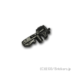 レゴ カスタム パーツ ミニフィグ サブマシンガン P90 [Black/ブラック] | レゴ互換品 ミニフィギュア 人形 ミリタリー 武器 銃 マシンガン 機関銃