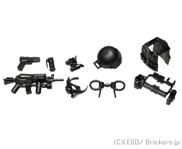 楽天市場】レゴ カスタム パーツ ミニフィグ S.W.A.T. アサルター