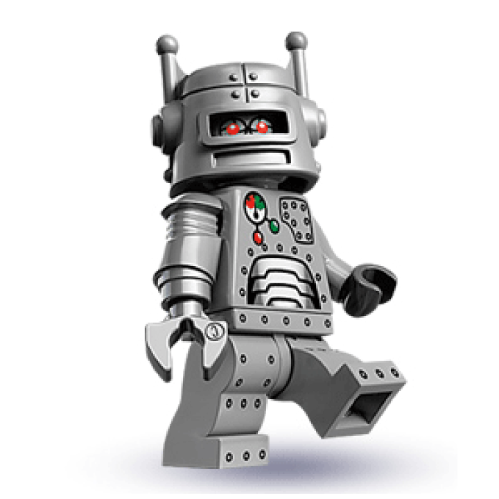 楽天市場】レゴ ミニフィギュア シリーズ 1 レトロ・ロボ | lego 8683