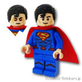 レゴ スーパー・ヒーローズ ミニフィグ スーパーマン - DC スーパー・ヒーローズ(ミニフィグのみスタンドアクセサリー無し）| LEGO純正品の フィギュア 人形 ミニフィギュア