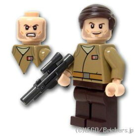 レゴ スター・ウォーズ ミニフィグ 反乱軍将校(75184)　| LEGO純正品の フィギュア 人形 ミニフィギュア