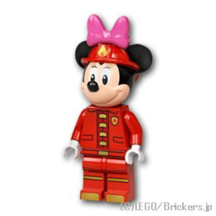 楽天市場 レゴ ディズニー ミニフィグ ミニー マウス 消防士 Lego純正品の フィギュア 人形 ミニフィギュア ブリッカーズ楽天市場店