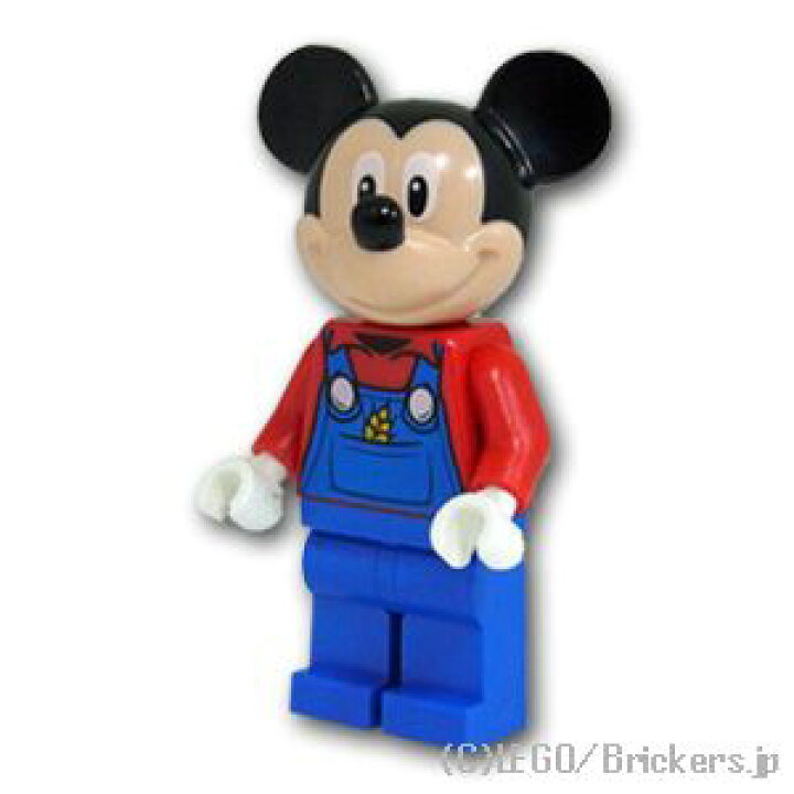 楽天市場 レゴ ディズニー ミニフィグ ミッキー マウス オーバーオール Lego純正品の フィギュア 人形 ミニフィギュア ブリッカーズ楽天市場店
