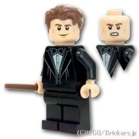 レゴ ハリー・ポッター ミニフィグ セドリック・ディゴリー ブラックスーツ＆ボウタイ | LEGO純正品の フィギュア 人形 ミニフィギュア