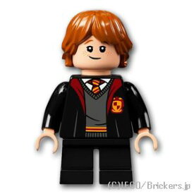 レゴ ハリー・ポッター ミニフィグ ロン・ウィーズリー - グリフィンドールローブ (76387) | LEGO純正品の フィギュア 人形 ミニフィギュア