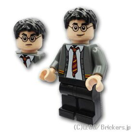 レゴ ハリー・ポッター ミニフィグ ハリー・ポッター - グリフィンドールのカーディガン| LEGO純正品の フィギュア 人形 ミニフィギュア