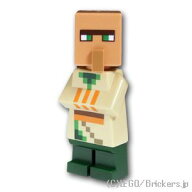 レゴ マインクラフト ミニフィグ 村人　農夫 - マインクラフト | LEGO純正品の フィギュア 人形 ミニフィ…