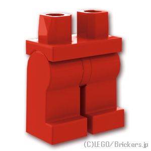 2021年レディースファッション福袋 最大96％オフ 800円以上ご注文でメール便送料無料 レゴ ミニフィグ パーツ レッグ Red レッド LEGO純正品の バラ 売り ミニフィギュア 足 funnel.ltd funnel.ltd