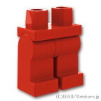 レゴ パーツ ミニフィグ レッグ [ Red / レッド ] | LEGO純正品の バラ 売り