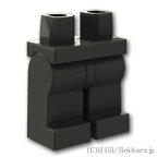 レゴ パーツ ミニフィグ レッグ [ Black / ブラック ] | LEGO純正品の バラ 売り