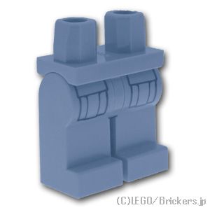 800円以上ご注文でメール便送料無料 レゴ パーツ 無料サンプルOK ミニフィグ レッグ - カーゴポケット 激安通販販売 売り LEGO純正品の Blue サンドブルー バラ Sand