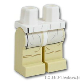レゴ パーツ ミニフィグ レッグ - スター・ウォーズ 白いレギンス [ White / ホワイト ] | LEGO純正品の バラ 売り