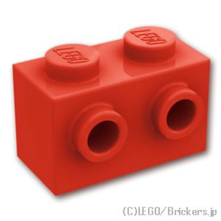 楽天市場】レゴ パーツ ブロック 1 x 2 - 1面スタッド [ Red / レッド 