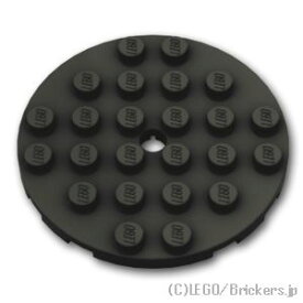 レゴ パーツ プレート 6 x 6 - ラウンド [ Black / ブラック ] | LEGO純正品の バラ 売り