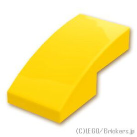 レゴ パーツ カーブスロープ - 2 x 1 [ Yellow / イエロー ] | LEGO純正品の バラ 売り