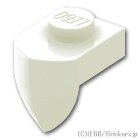 レゴ プレート パーツ 1 x 1 - 歯 垂直 [White/ホワイト] | LEGO純正品の バラ 売り