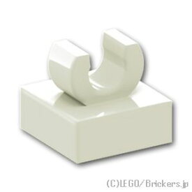 レゴ パーツ タイル 1 x 1 - クリップ ラウンドエッジ [White/ホワイト] | LEGO純正品の バラ 売り