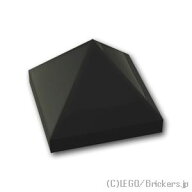 レゴ パーツ スロープ ピラミッド 45° 1 x 1 x 2/3 [ Black / ブラック ] | LEGO純正品の バラ 売り