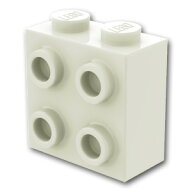 レゴ パーツ ブロック 1 x 2 x 1 2/3 - 1面スタッド [ White / ホワイト ] | LEGO純正品の バラ 売り
