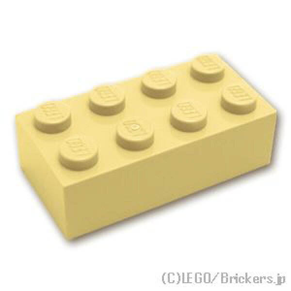 レゴ パーツ ブロック 2 x 4 [ Tan / タン ]  | LEGO純正品の バラ 売り