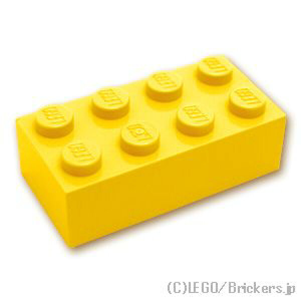 レゴ パーツ ブロック 2 x 4 [ Yellow / イエロー ]  | LEGO純正品の バラ 売り